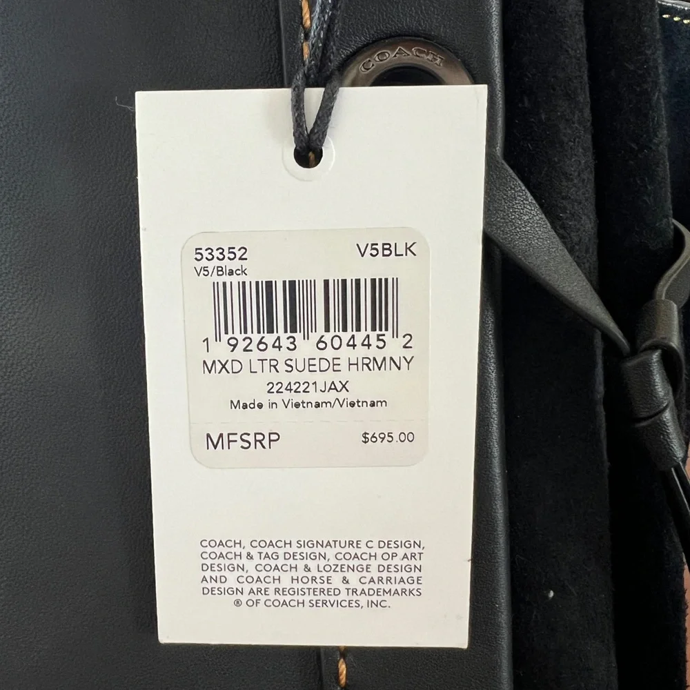Coach Harmony Hobo NWT 53352 - Picture 5 of 8